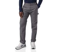 Dickies Men's Tough MAX Duck Carpenter Pant, Stonewashed Slate, 32 30