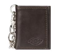 Dickies Men's Trifold Chain Wallet, Brown, No Size