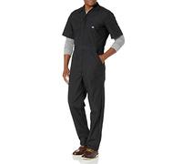 Dickies - Mono de manga corta para hombre, Negro V1, X-Large corto