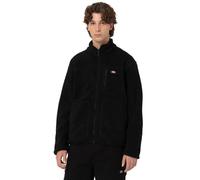 Dickies Mount Hope Hombre Chaqueta Polar Sudadera de Teddyfleece Negro Nuevo