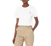 Dickies Mujer, Camiseta deportiva de manga larga, White, S