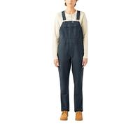 Dickies Mujer, Mono de tirantes con bolsillo doble en la parte delantera, GRIS DIESEL, S