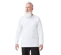 Dickies Long Sleeve Heavyweight Crew Neck Camiseta de Manga Larga, Blanco (White WH), M para Hombre