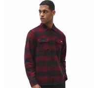 Dickies Nueva Camisa Sacramento Damen Herren Camisa De Franela Leñador Burdeos