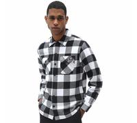 Dickies Nueva Sacramento Camiseta Damen Camisa de Hombre Franela Leñador Blanco