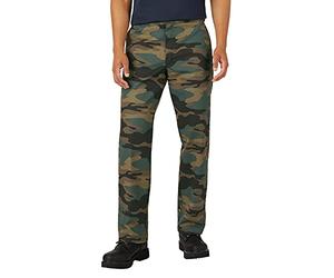 Dickies Original 874 Work Pant Pantalones de utilidades de Trabajo, Hunter Green Camo V1, 28W x 30L para Hombre