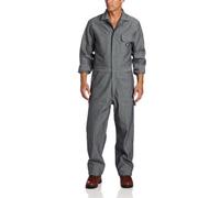 Dickies Overol de algodón de manga larga para hombre, Fisher Stripe, L