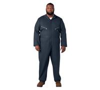 Dickies Overol de manga larga mezclado de lujo para hombre, Azul marino oscuro, Medium