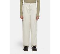 Dickies - Pantalón cargo duck canvas, Mujer, Blanco, Talla: 27