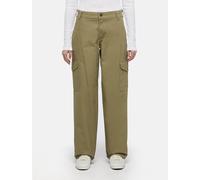 Dickies - Pantalón cargo duck canvas, Mujer, Caqui, Talla: 31