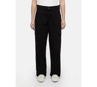 Dickies - Pantalón cargo duck canvas, Mujer, Negro, Talla: 28