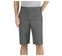 Dickies Pantalón Corto de Trabajo para Hombre, Corte Normal, 30 cm, Sarga elástica, 34