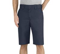 Dickies Pantalón Corto de Trabajo para Hombre, Corte Normal, 30 cm, Sarga elástica, 36