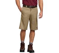 Dickies Pantalón corto para hombre, 33 cm, múltiples bolsillos, corte holgado, 34