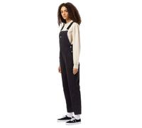 Dickies Pantalón De Peto De Lona Duck Damen Color Stone Washed Negro Nuevo