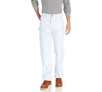 Dickies - Pantalón de Pintor de Doble Rodilla para Hombre, Blanco, 30W x 34L