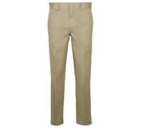 Dickies 873 Pantalón De Trabajo Slim Straight Para Hombre Chino Khaki Nuevo