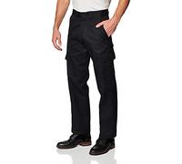 Dickies Relaxed Straight-fit Cargo Work Pant Pantalones de utilidades de Trabajo, Negro V1, 44W / 30L para Hombre