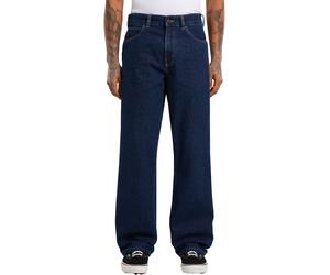 Dickies - Pantalones - 954 Relaxed Straight Work Jeans Dark Indigo - Talla 34 US - Azul Azul 34 US