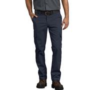 Dickies Pantalones Cargo Ajustados para Hombre, Azul Marino Oscuro, 30W x 32L