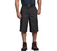 Dickies Pantalones Cortos de Trabajo para Hombre, Ajuste Holgado, con múltiples Bolsillos, Talla Grande, Color Negro, Talla 48, Negro, 60