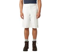 Dickies, Pantalones Cortos para Hombre, Blanco, 32
