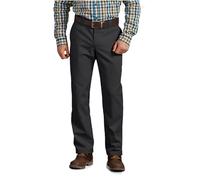 Dickies Pantalones de Trabajo de Cintura Activa para Hombre, Negro, 30W/32L