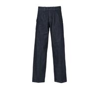Dickies - Pantalones de trabajo de mezclilla de sarga de espiga - Jeans - Hombre - Azul - W31 L32 -