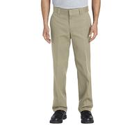 Dickies Pantalones de trabajo Flex para hombre, corte recto y ajustado, 33W x 30L