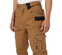 Dickies, Pantalones Techduck, Talla Unica, Rinsed Brown Duck, para Hombre