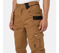 Dickies, Pantalones Techduck, Talla Unica, Rinsed Brown Duck, para Hombre