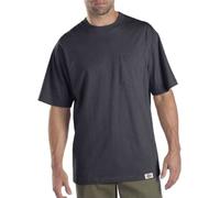 Dickies Paquete de 2 Camisetas de Manga Corta con Bolsillo para Hombre, Gris Oscuro, XL