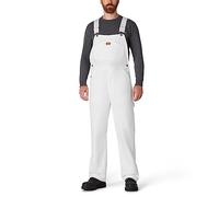 Dickies - Peto de pintor para hombre, Blanco, 30W x 32L