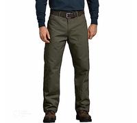 Dickies Relaxed Fit Straight-Leg Duck Carpenter Jean Jeans, Moss, 34W / 36L para Hombre