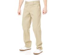Dickies S/Stght Work Pant Pantalones, Beige (Caqui), 36W / 34L Hombre