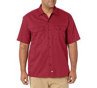 Dickies Short Sleeve Work Shirt Camiseta de Trabajo, Rojo (English Red), XXL para Hombre