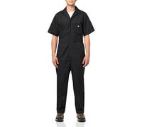 Dickies Short Sleeve Coverall Mono, Negro, XXL para Hombre