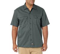 Dickies Short Sleeve Work Camiseta, Verde (Lincoln Green), XL para Hombre