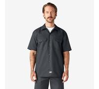 Dickies Short Sleeve Work Camiseta, Gris Oscuro (Charcoal), X-Tall para Hombre