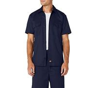 Dickies Short Sleeve Work Shirt Big and Tall Camiseta, Azul Marino (Navy), XXXXL para Hombre