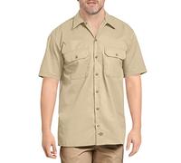 Dickies Short Sleeve Work Camiseta, Beige (Desert Sand), XL para Hombre