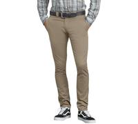 Dickies Skinny Fit Work Pants Pantalones Informales de Negocios, Arena del Desierto, 32W / 32L para Hombre