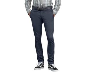 Dickies Skinny Fit Work Pants Pantalones Informales de Negocios, Negro, 36W / 30L para Hombre