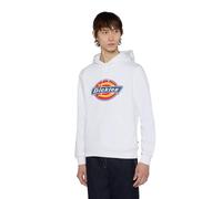 Dickies Hombre Icon Logo Informal Sudadera Moda Top Sudadera Blanco (Ajustado)