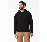 Dickies Hombre, Sudadera en felpa de grosor medio con capucha y sin cierre, corte regular, negro, M