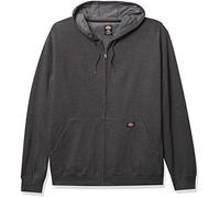 Dickies Sudadera con Capucha y Cremallera Completa para Hombre, Gris Oscuro, 3X, Sudadera con Capucha y Cremallera Completa