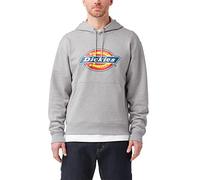 Dickies Tricolor DWR Pullover Fleece Sudadera con Capucha, Gris, S para Hombre