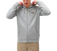 Dickies - Sudaderas - Oakport Zip Hoodie Heather Grey - Talla L - Gris Gris L