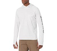 Dickies Temp-iq Performance Sun-Camiseta de Manga Larga Camisa de utilidades de Trabajo, Gris Ceniza, L para Hombre