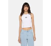 Dickies - Top de tirantes ligero Powers, Mujer, Blanco, Talla: XS